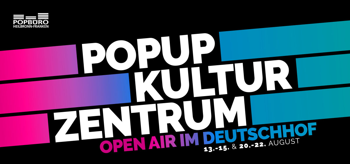 HP Header Popup Kulturzentrum. Open Air im Deutschhof. 13. bis 15. und 20. bis 22. August 2020